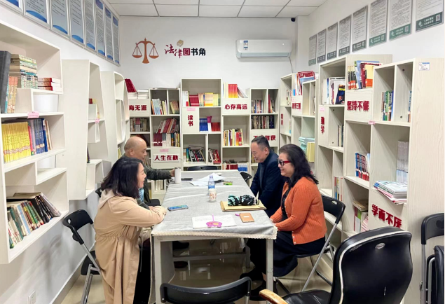 汤家岭社区书记廖海梅调解居民遗产纠纷